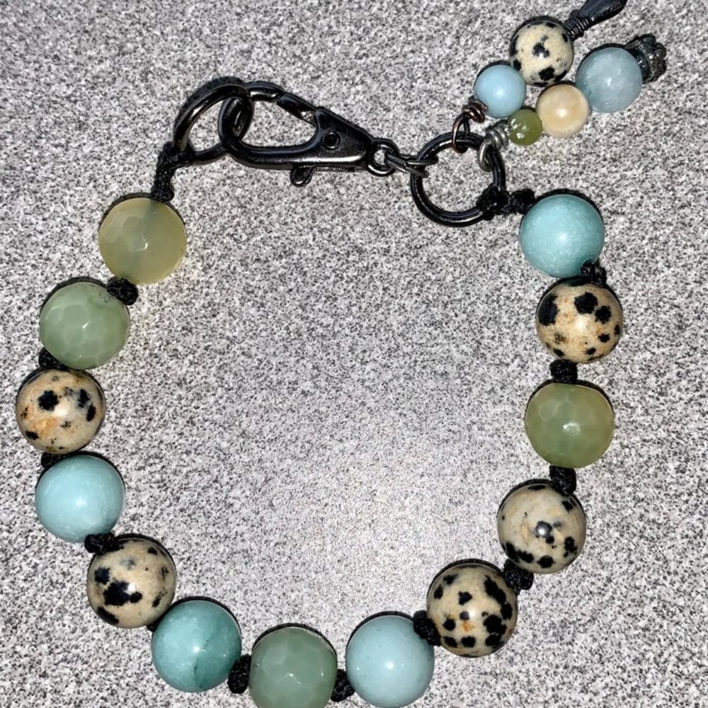 2 for $50 - "Vintage de Ville" gemstone  bracelet